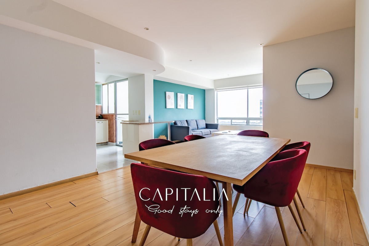 Capitalia |配备便利设施的大型公寓
