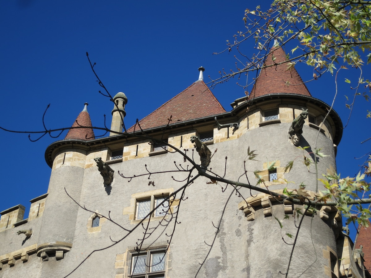圣阿曼特城堡，一个新哥特式城堡