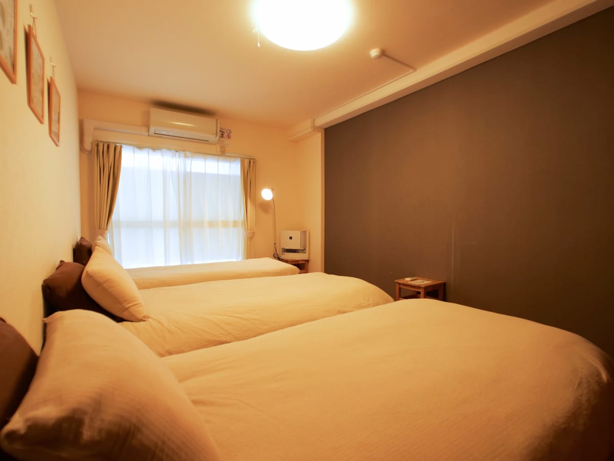 舒适的2卧室公寓，靠近薄野，札幌-步行10分钟