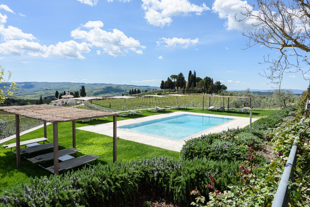 Villa Conca d'Oro 12-With pool and spa in Chianti