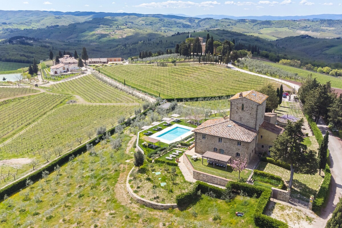 Villa Conca d'Oro 12-With pool and spa in Chianti