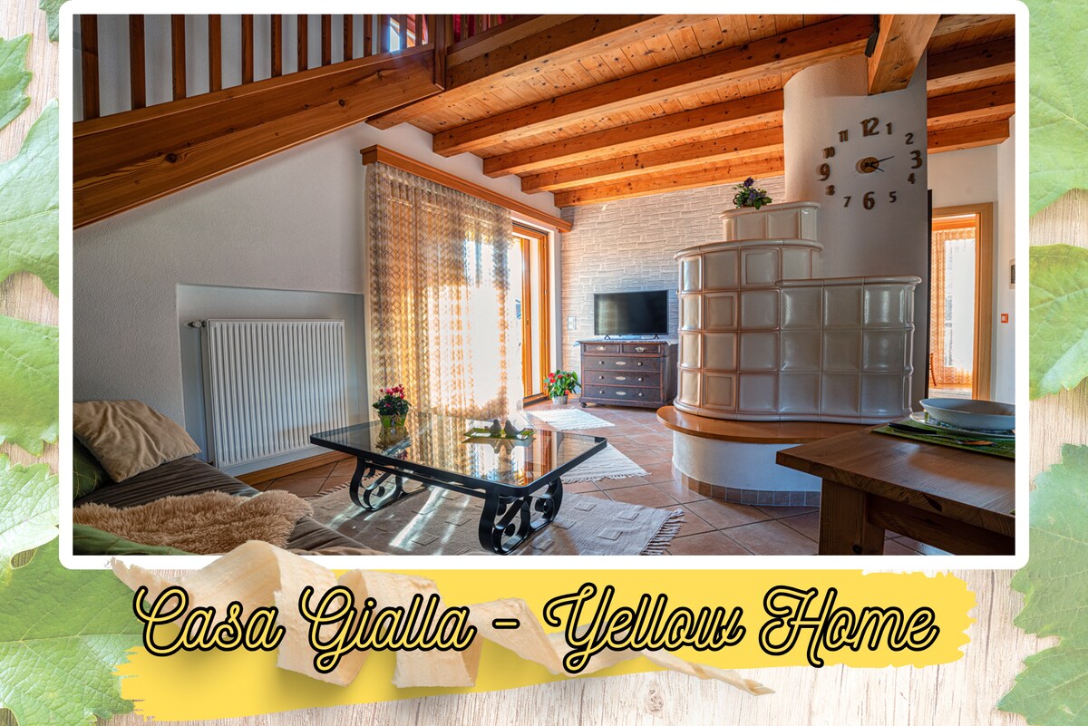 Family Dolomiti -Villa Giuliana- casa gialla