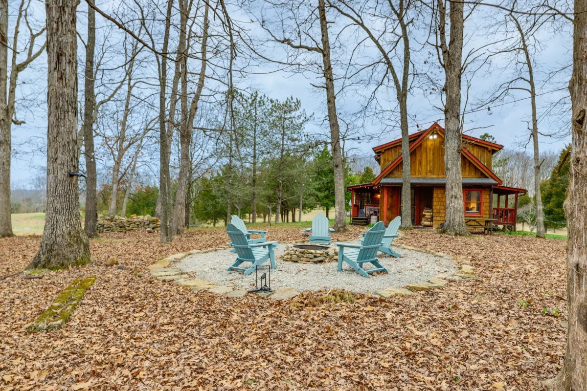 Private Log Cabin on 17 Acres