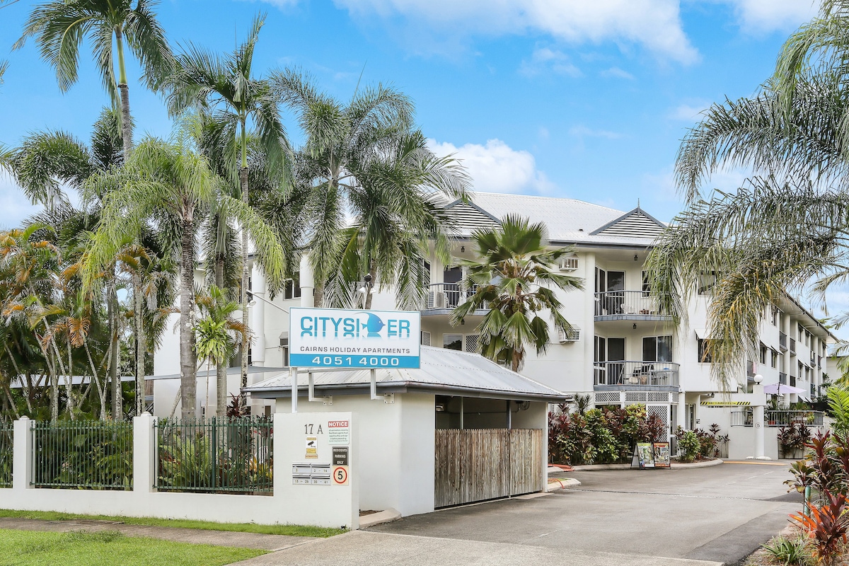 CitySider Cairns -宽敞的双卧室公寓