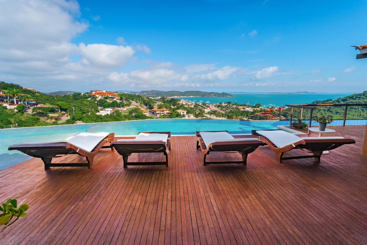 Casarão - Luxury Beach Villa for Rent - Buzios, RJ