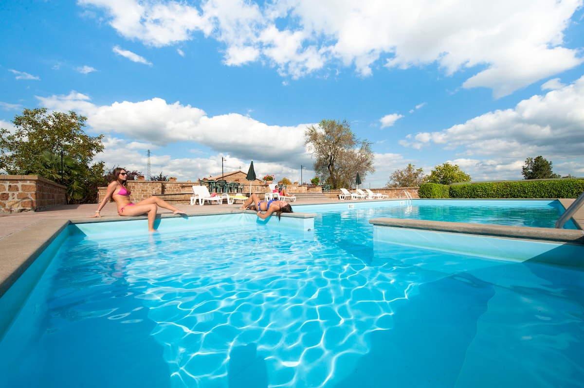 罗马|带泳池的农舍| Agriturismo Cerqueto