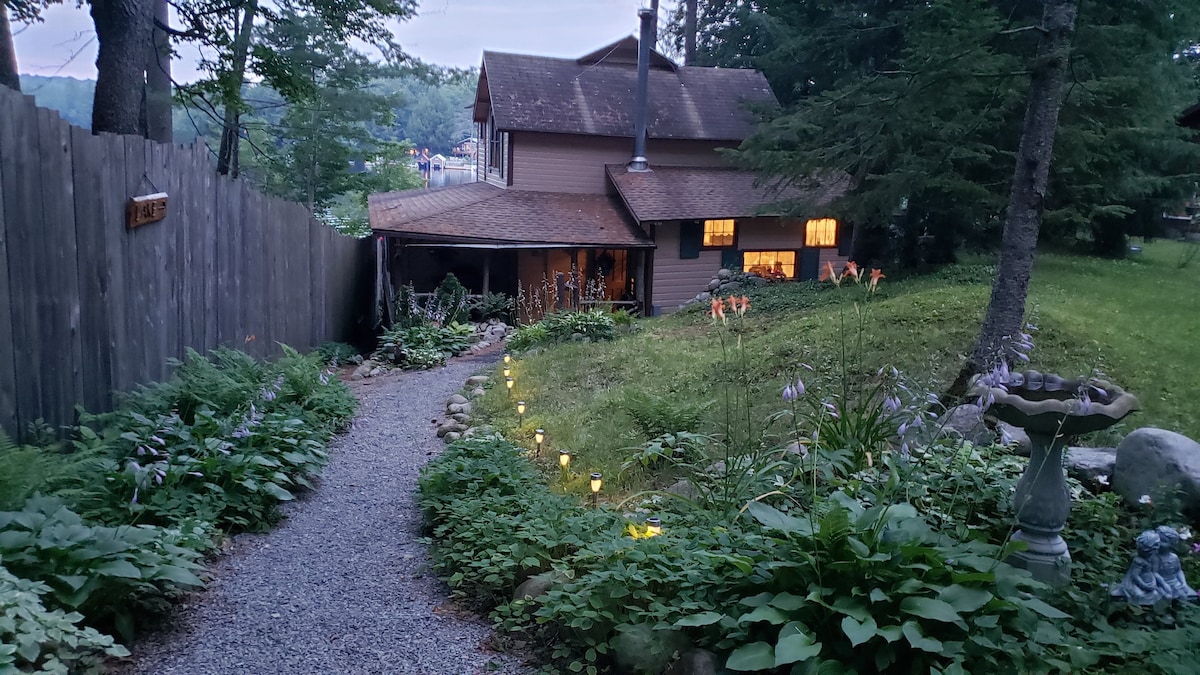 Cabin on Otter Lake, Adirondacks