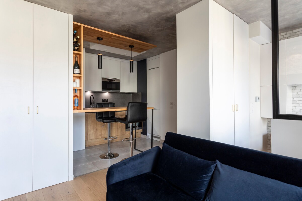 Montrouge的现代公寓