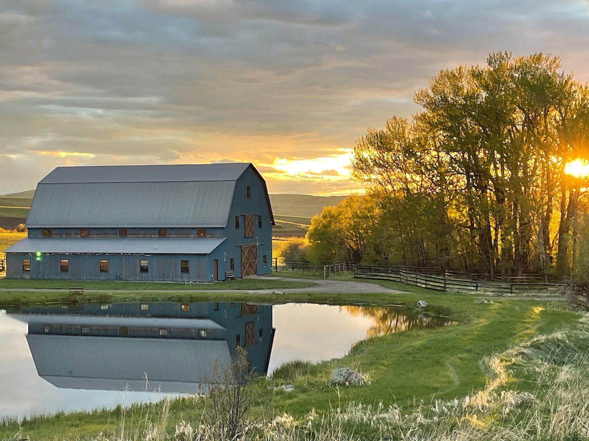 The Blue Barn Guesthouse on Over Yonder Farm