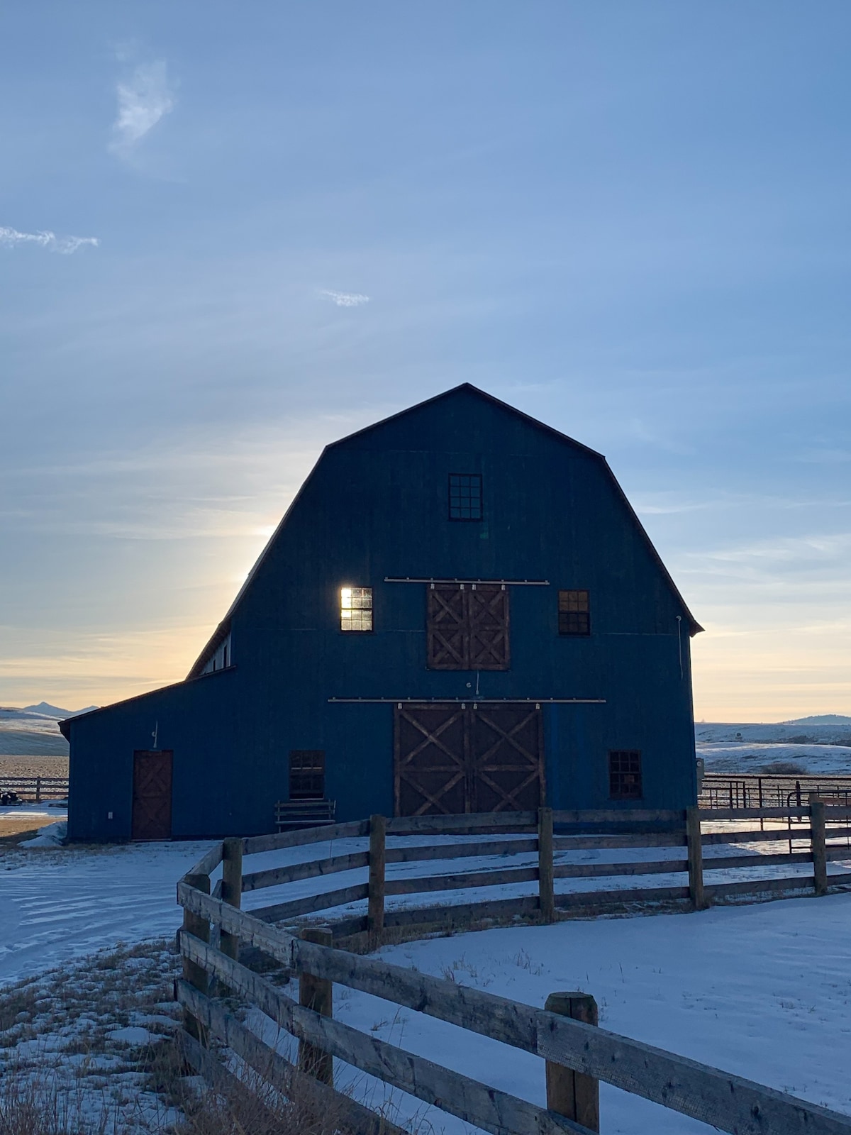 The Blue Barn Guesthouse on Over Yonder Farm