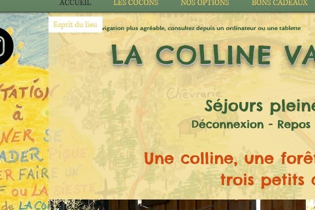 La Colline Vagabonde、小屋、Cévennes、Rivière。
