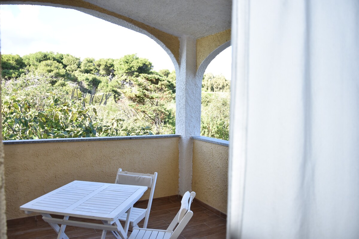 VILLASIMIUS-Calacaterina  - piscina - vista mare