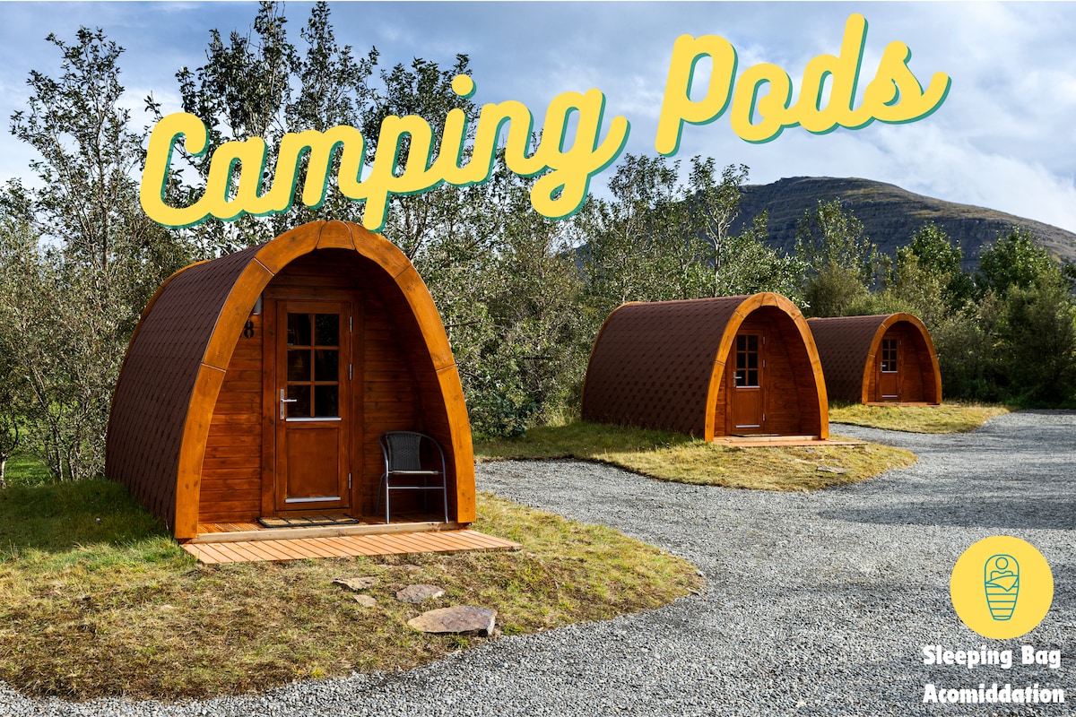 Fossatún Camping Pods - Camping Pod