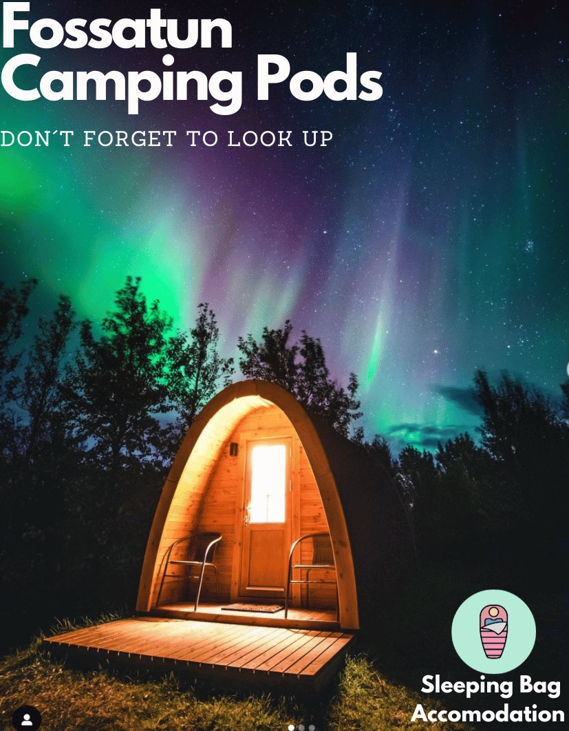 Fossatún Camping Pods - Camping Pod