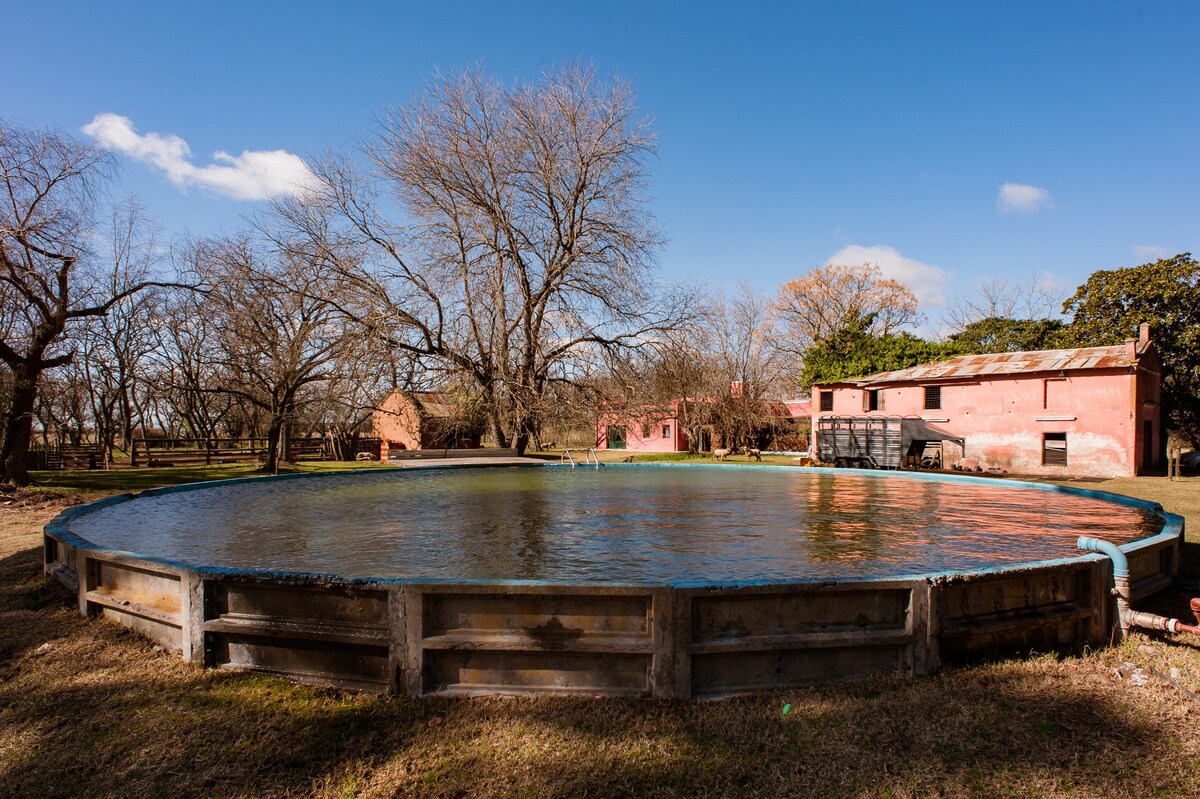 Casa de Campo/Chacra风景如画的Chascomús Bs As