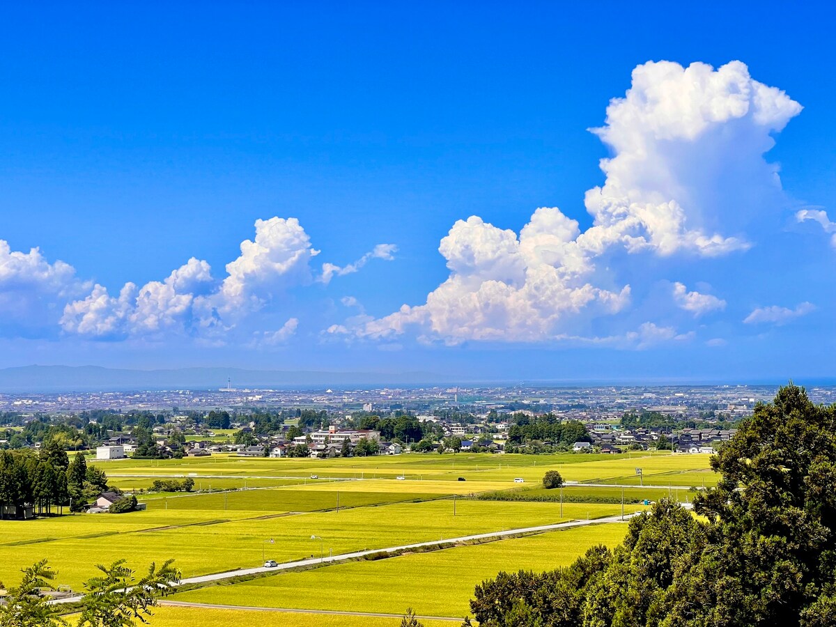 景观非常好，山顶华丽的木屋