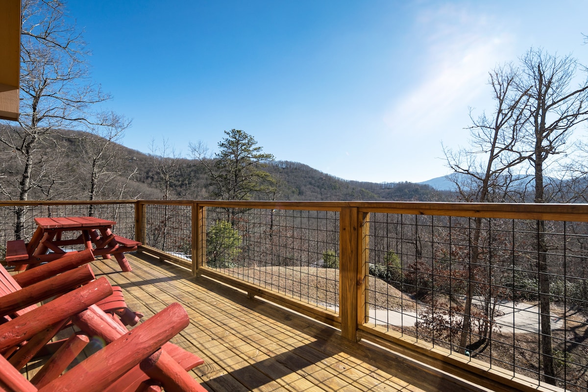 Jack 's Retreat-Mtn Cabin -23分钟- > Asheville-Views