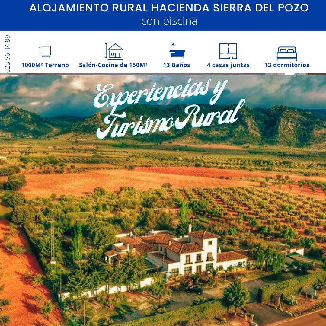 Hacienda Sierra del Pozo Groups ： 26/45 （每日35 € ）