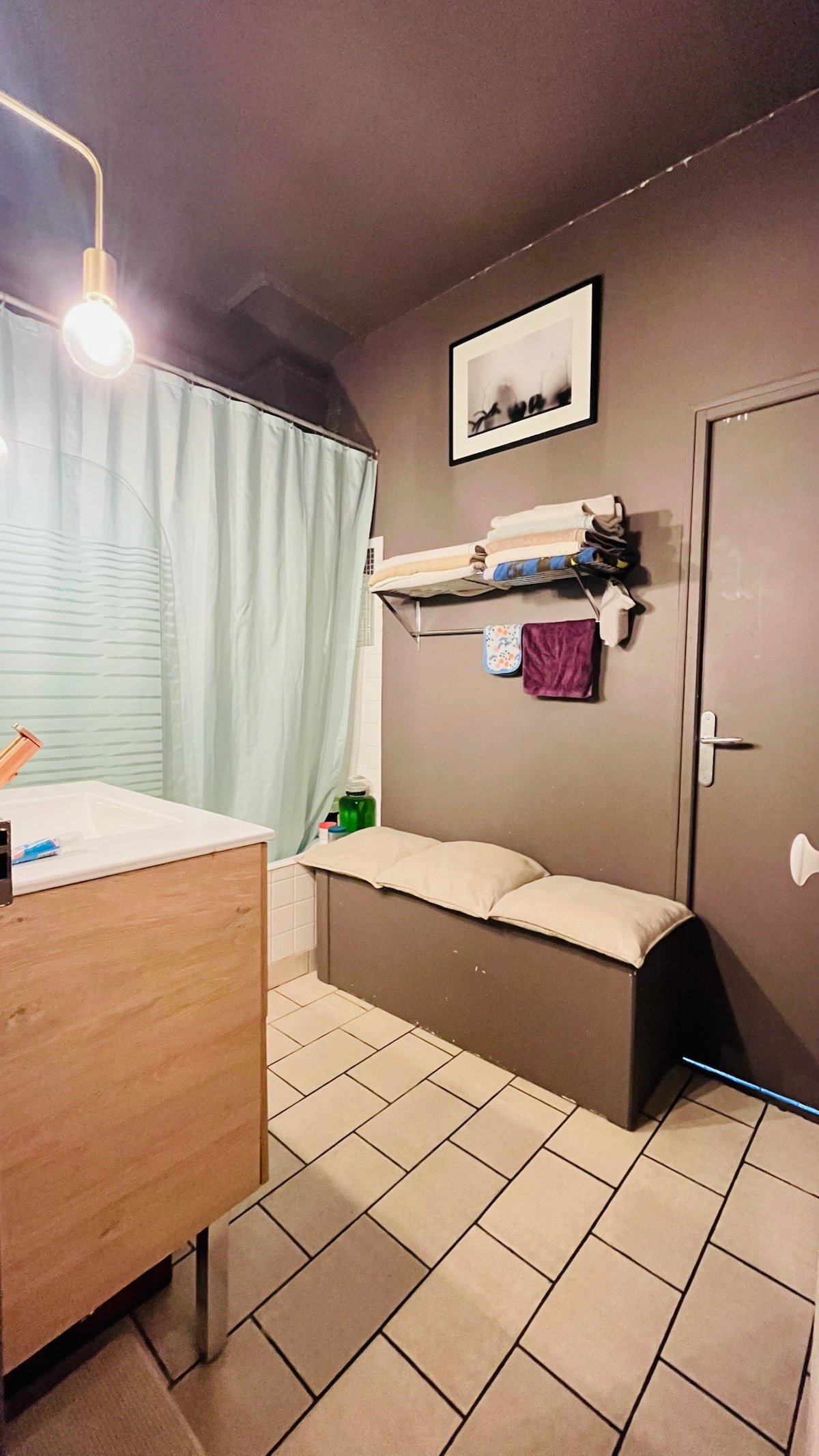 巴黎艺术家公寓单人卧室