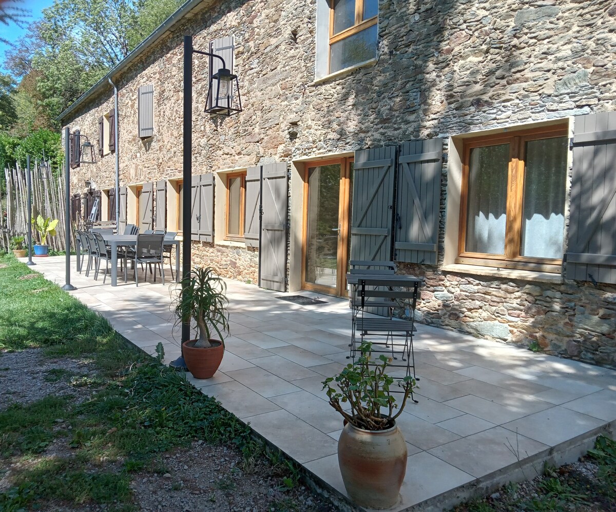 Gîte de groupe Montagne Noire, 13 personnes