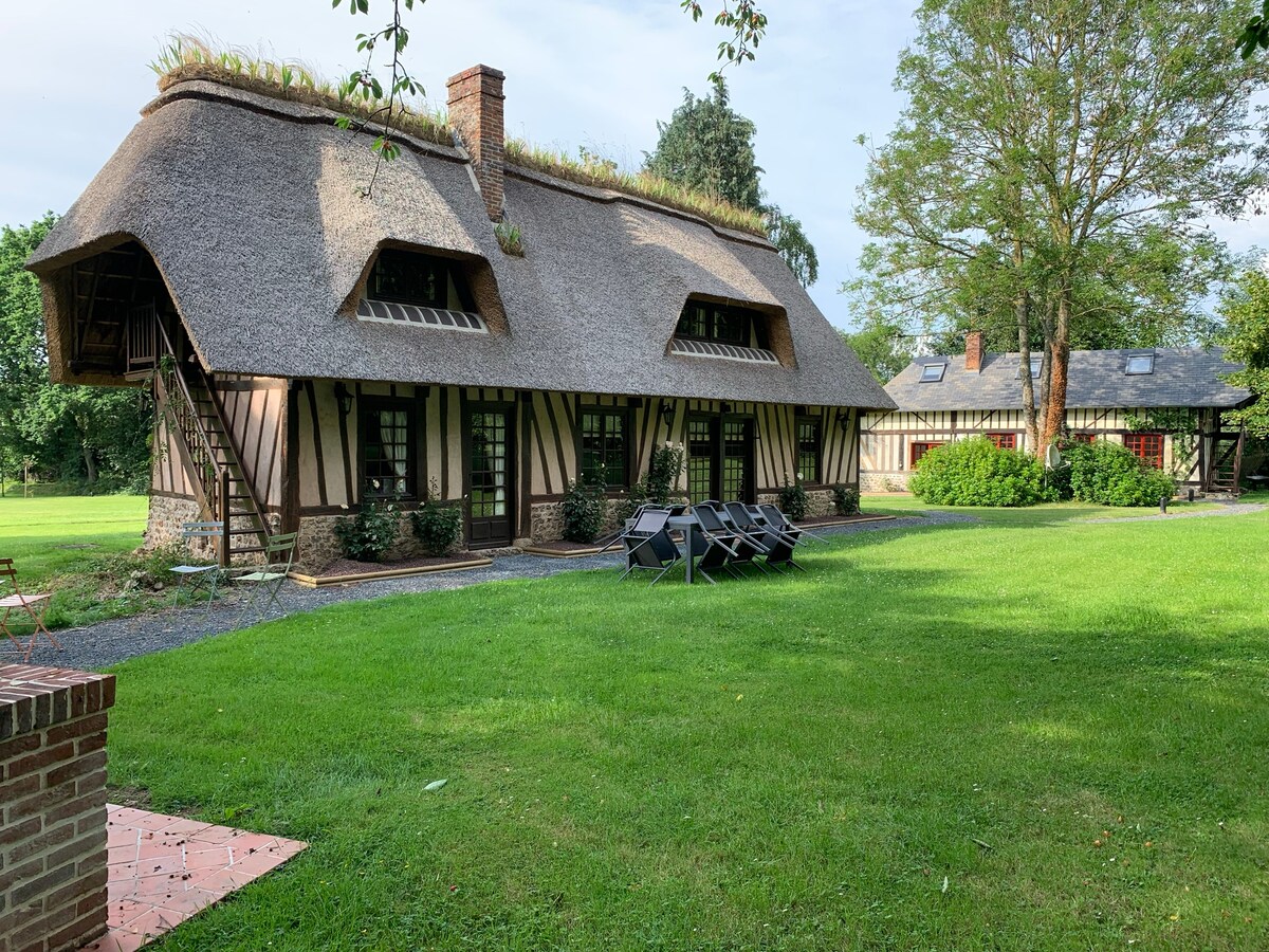 Chaumière entre Honfleur et Pont Audemer