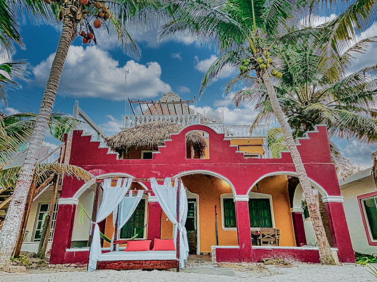 Beachfront Apartment in El Cuyo