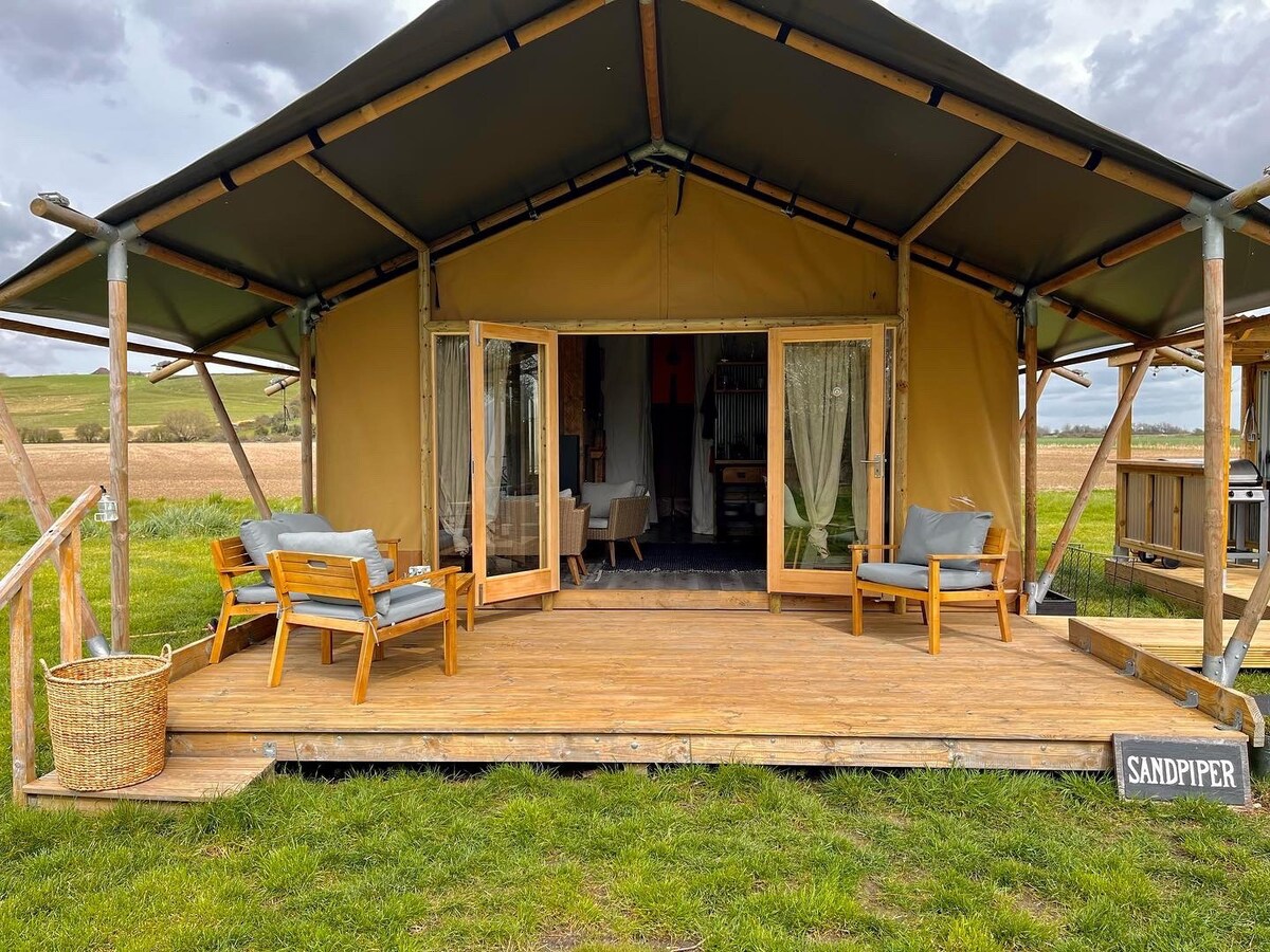 惠特菲尔德豪华Glamping Nr Rye & Camber Sands