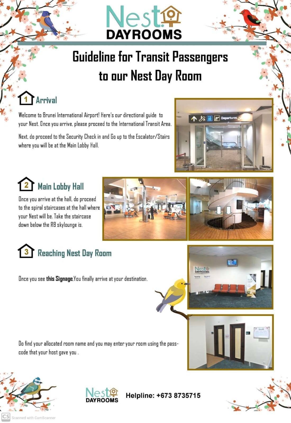 Nest Dayrooms - Transit Rooms (R)