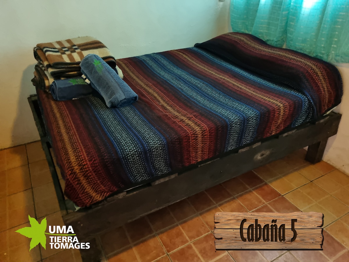 Cabaña Tomages 5允许携带宠物入住Xalapa