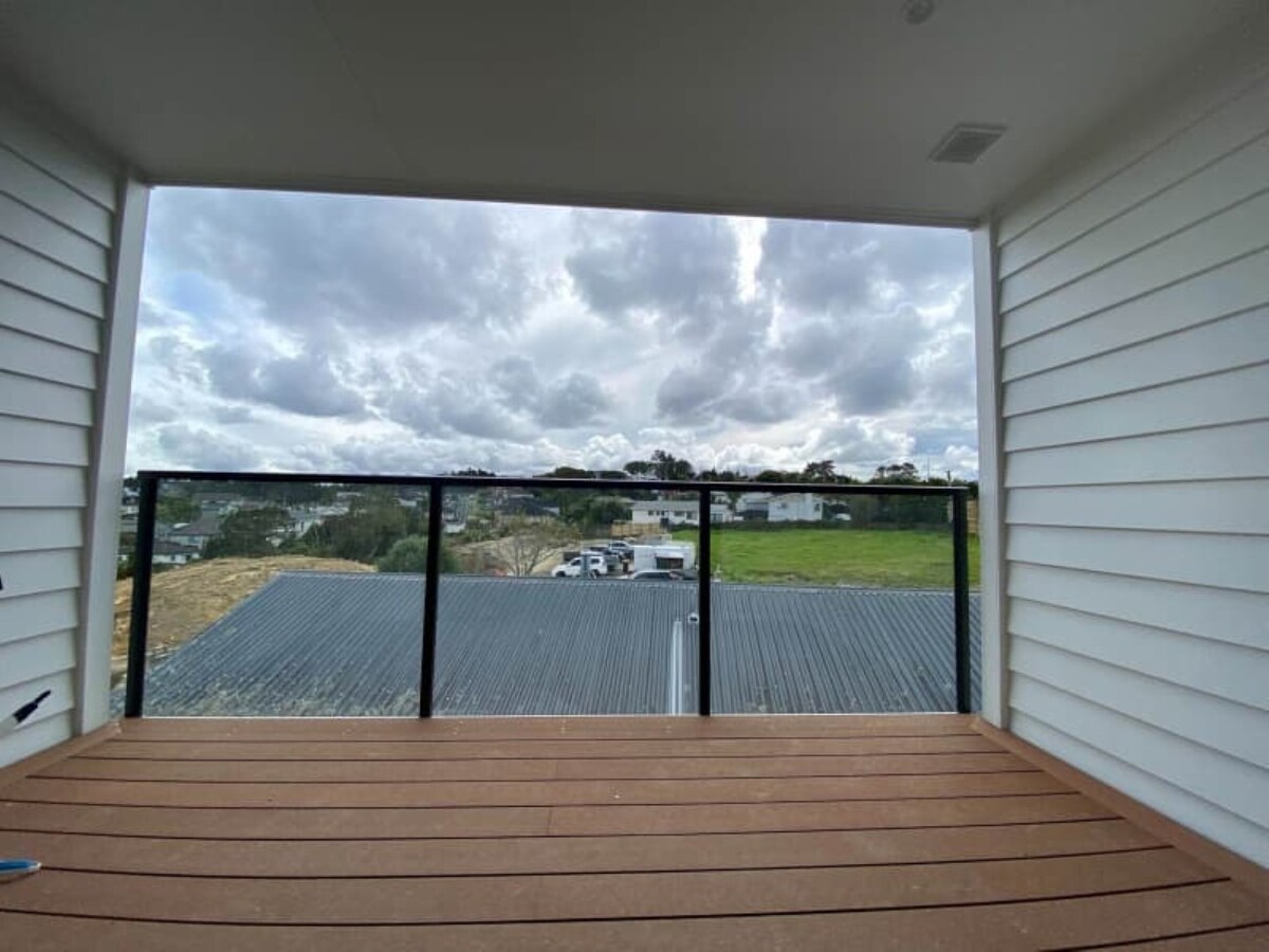 en-suite on the top floor with a private garage.