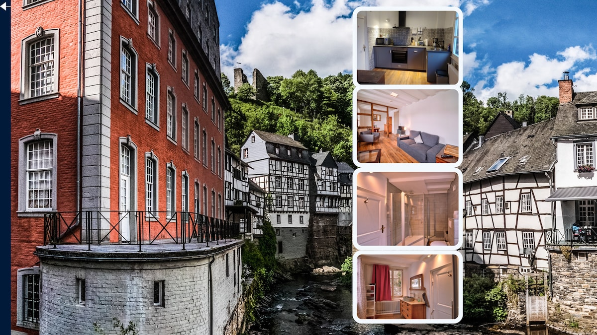 Monschau-Suite, top Lage im Fachwerkhaus