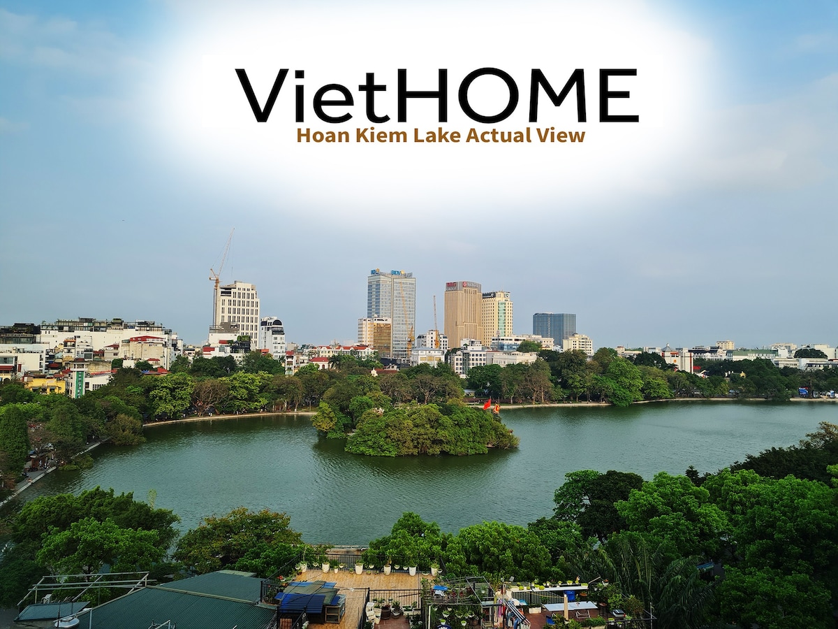 ✪VietHOME7✪ 1分钟➔HoanKiemLAKE★ KitChen✪ FREELaundry✪