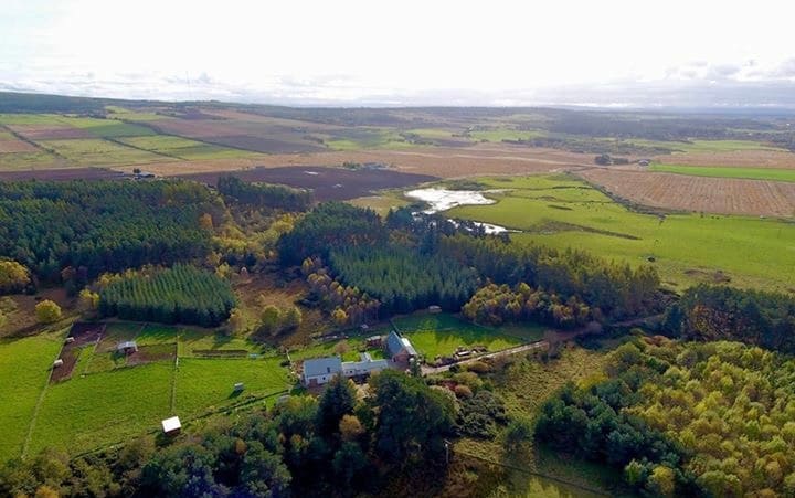 Croft life - Culbokie, Black Isle -一间小屋。