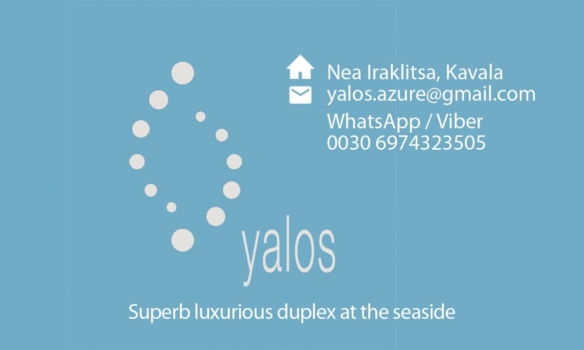 Yalos - Superb luxurious duplex at the seaside