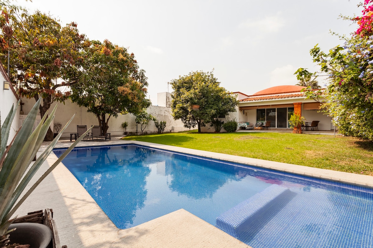 Oaxtepec带私人恒温泳池的房源