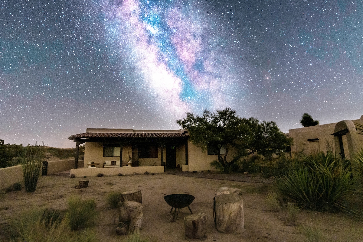 The Joshua Tree Pueblo -热水浴缸/火坑/储备泳池