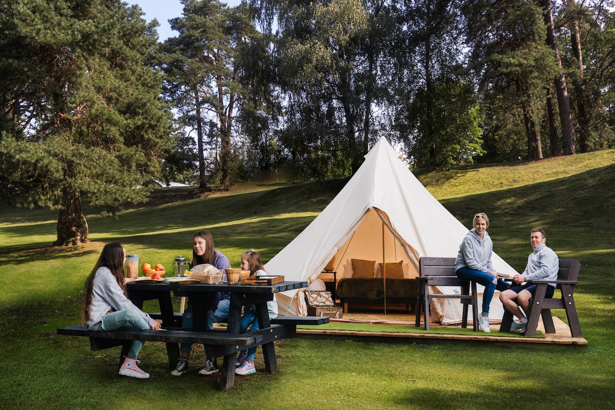 The Glamping Village at Westport House