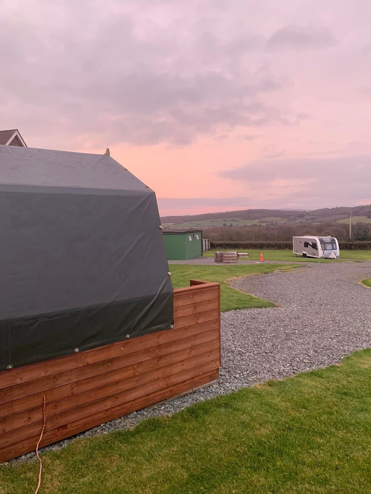 South View Camping Pod Shropshire