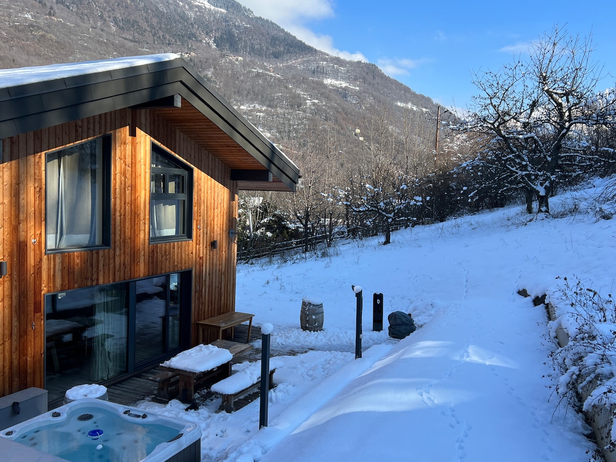 Chalet "Les 3 marmottes" 4 * ， 12人，按摩浴缸