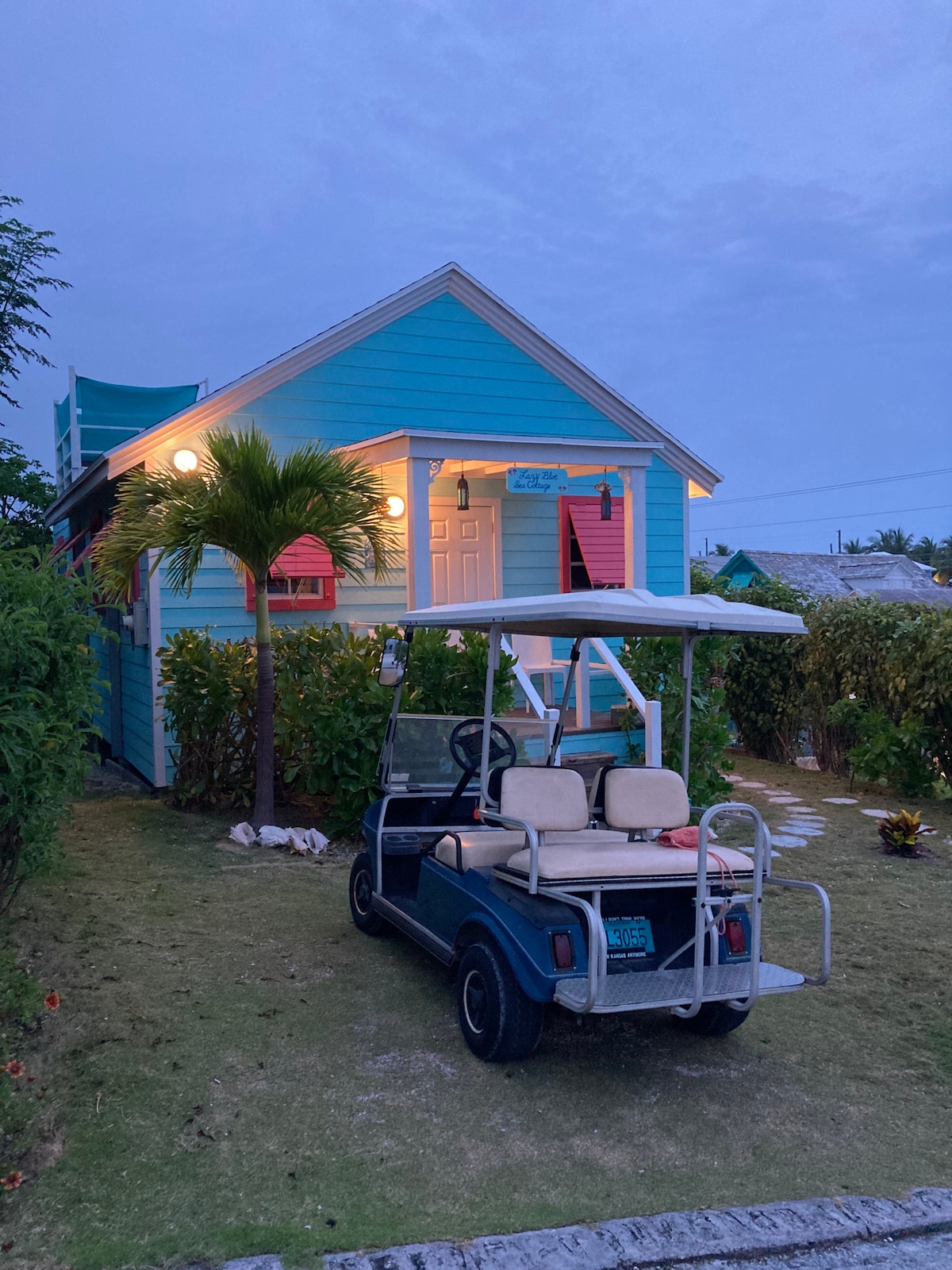 巴哈马西班牙威尔斯懒人蓝海小屋