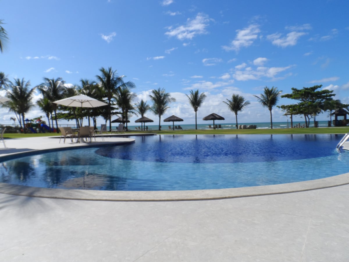 Paraíso dos Corais - Pé na Areia  - Guarajuba -BCA