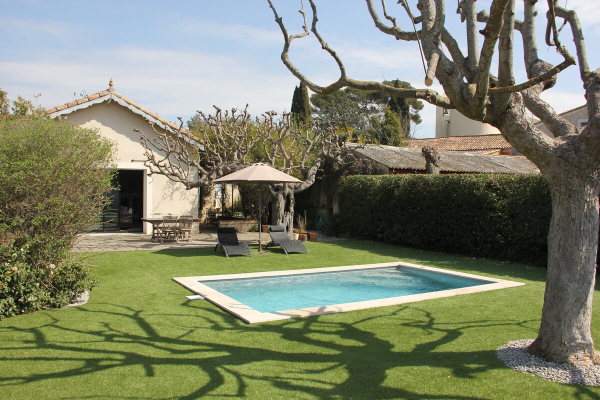 Maison 3 chambres avec piscine à 10min de Cassis