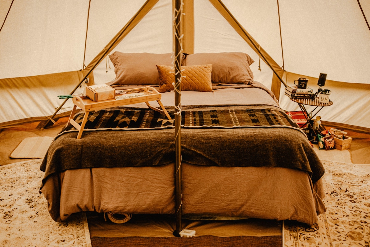 Lexington Glamping Experience # 2 ： Lexington Glamping Camp in Luxury