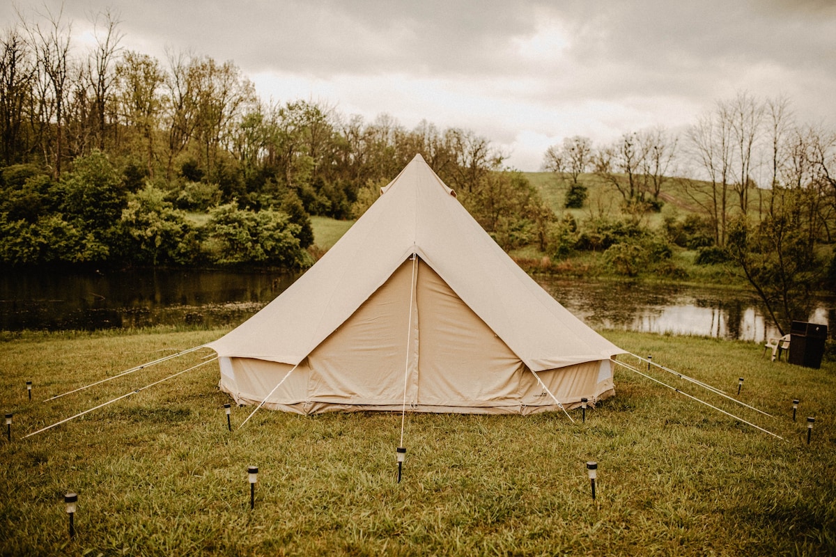 Lexington Glamping Experience # 2 ： Lexington Glamping Camp in Luxury