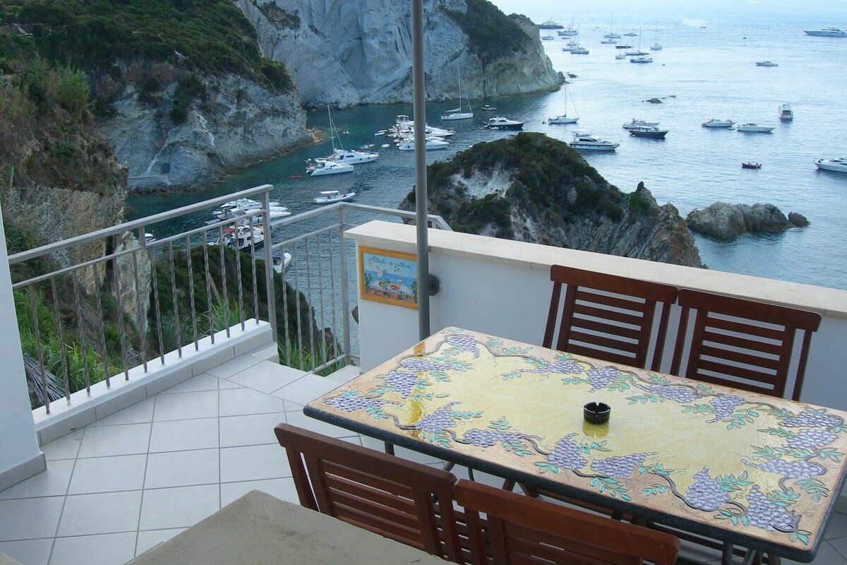 The House of THE FAUNO in CALA dell 'AGUA, with SEA VIEW