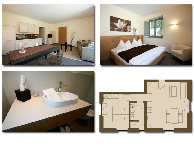 Malviano Resort Casa Terra  2+2 Betten, 48 m2