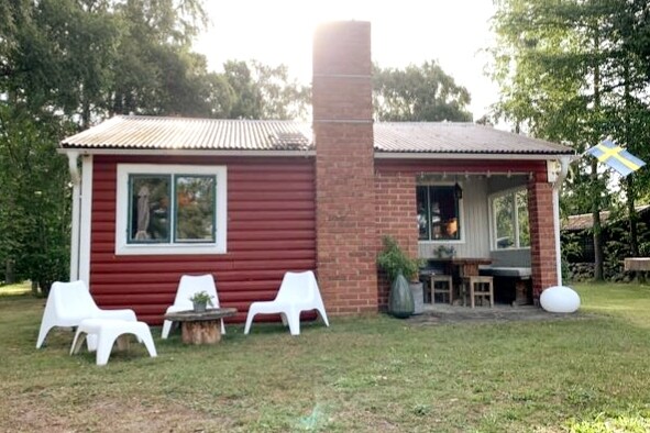 Strandhus med havsutsikt Nisseviken södra Gotland