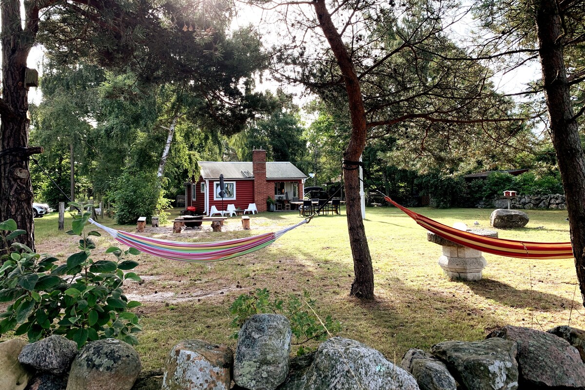 Strandhus med havsutsikt Nisseviken södra Gotland