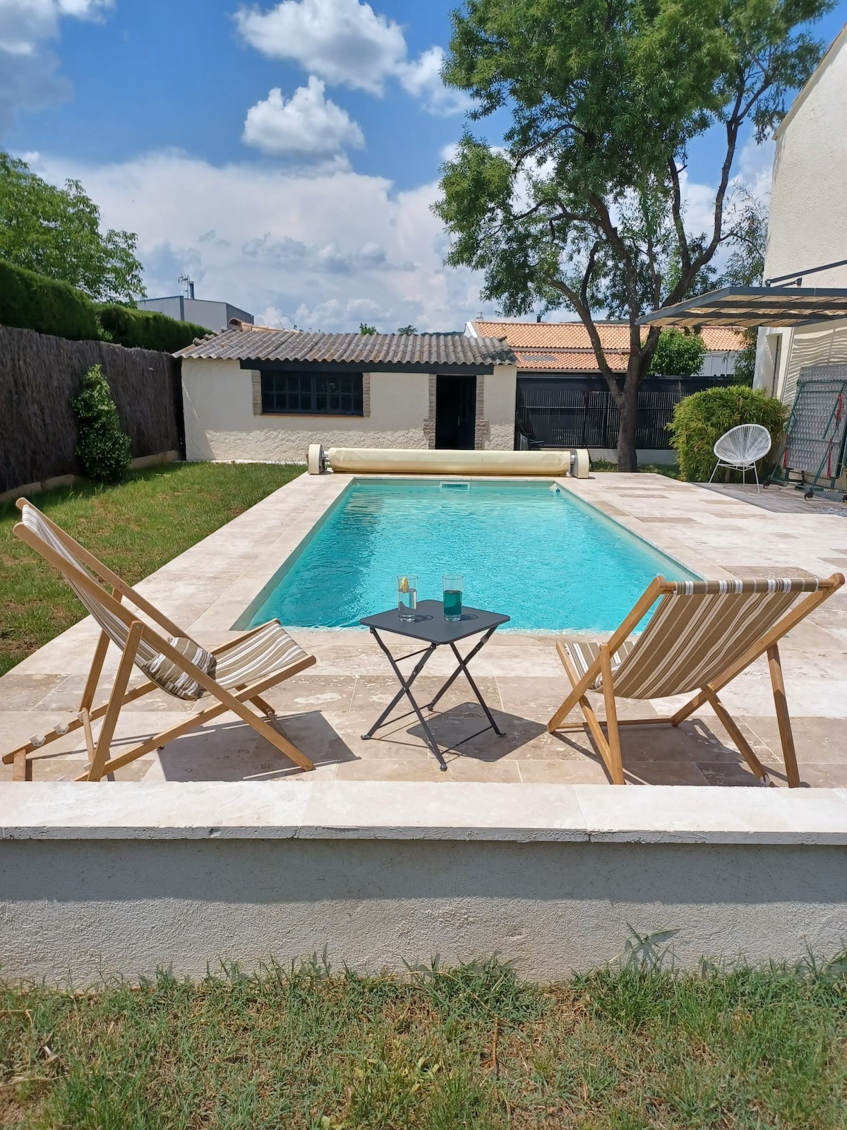 Villa avec piscine proche Montpellier