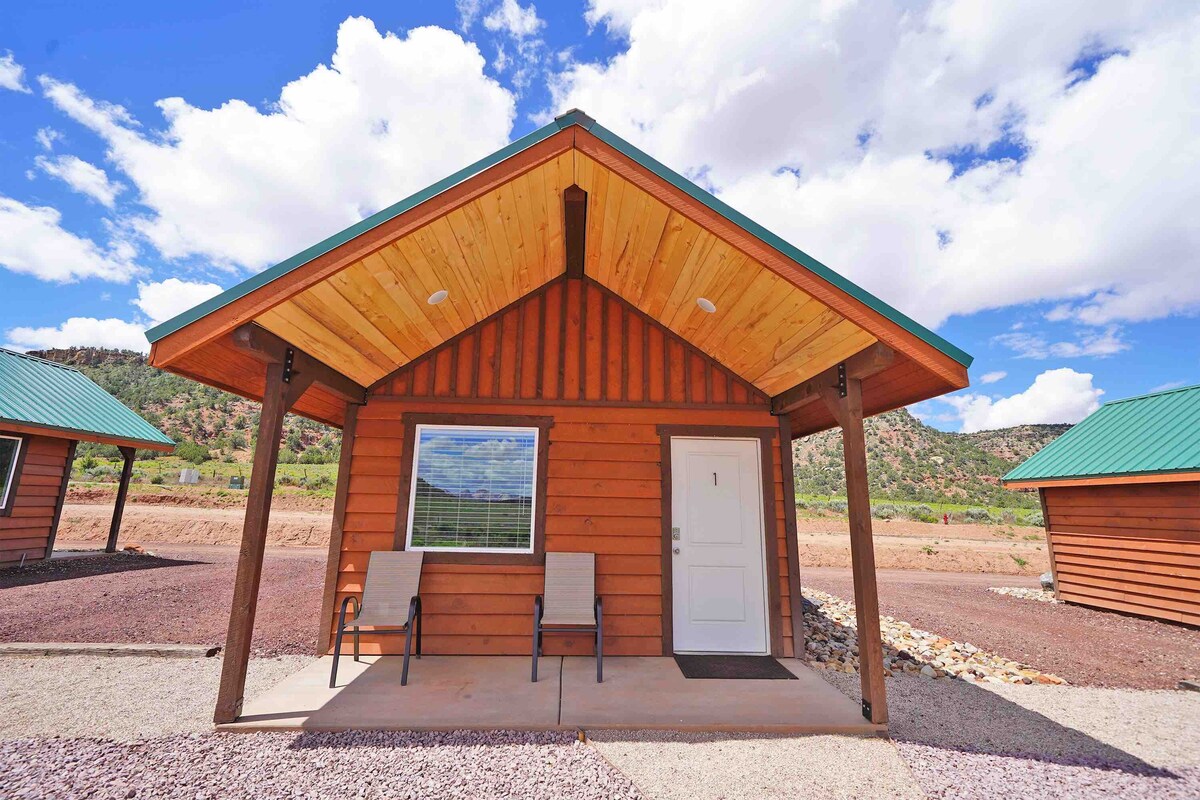 位于Gooseberry Lodges的Zion View Cabin Suite